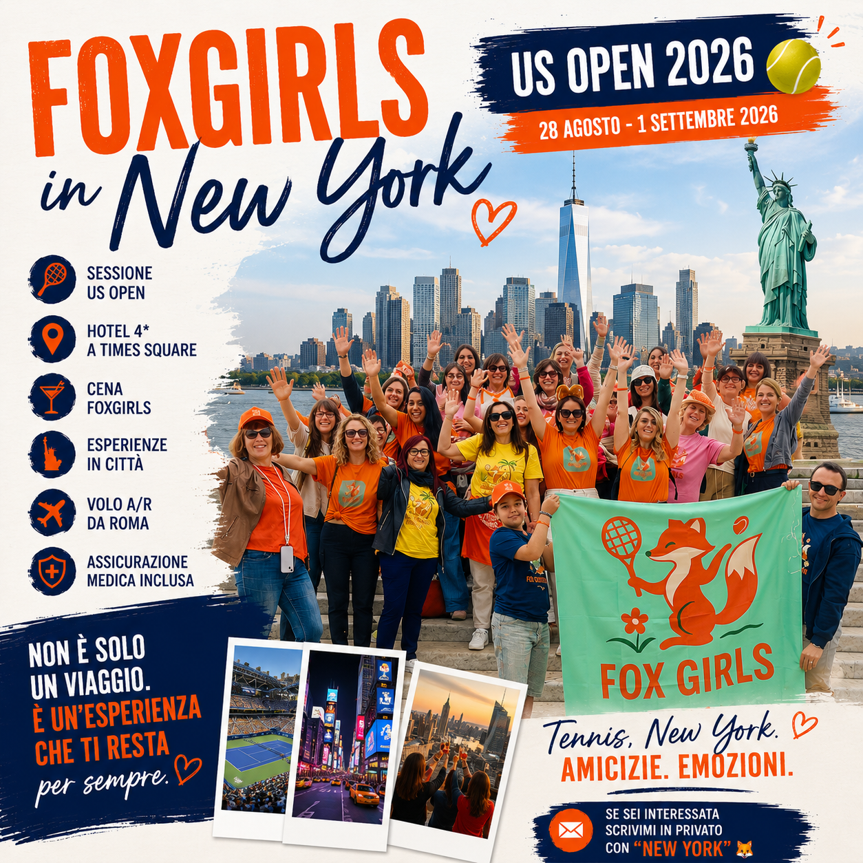 FoxGirls in New York – US Open 2026