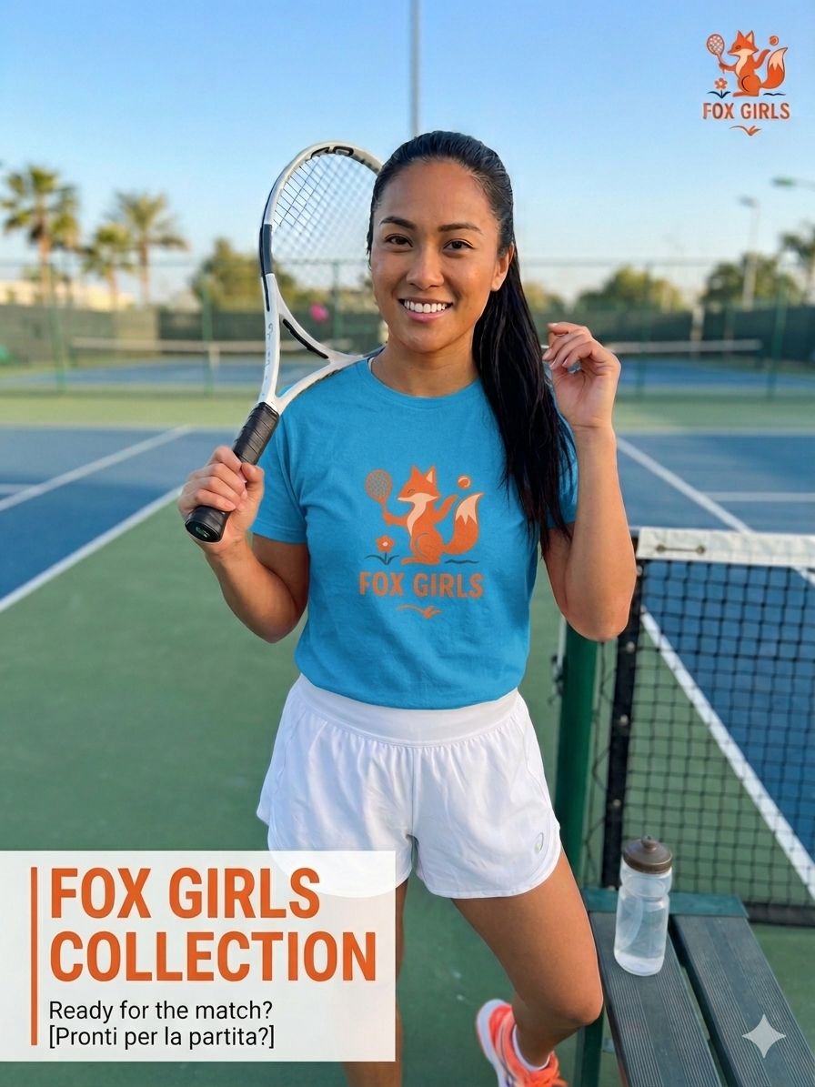THE TEAL EDITION – T-shirt FOXGIRLS