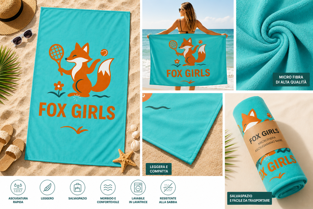 Asciugamano FOXGIRLS — Edizione Limitata