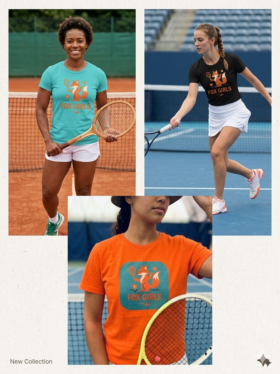 THE FIRST EDITION – T-shirt FOXGIRLS