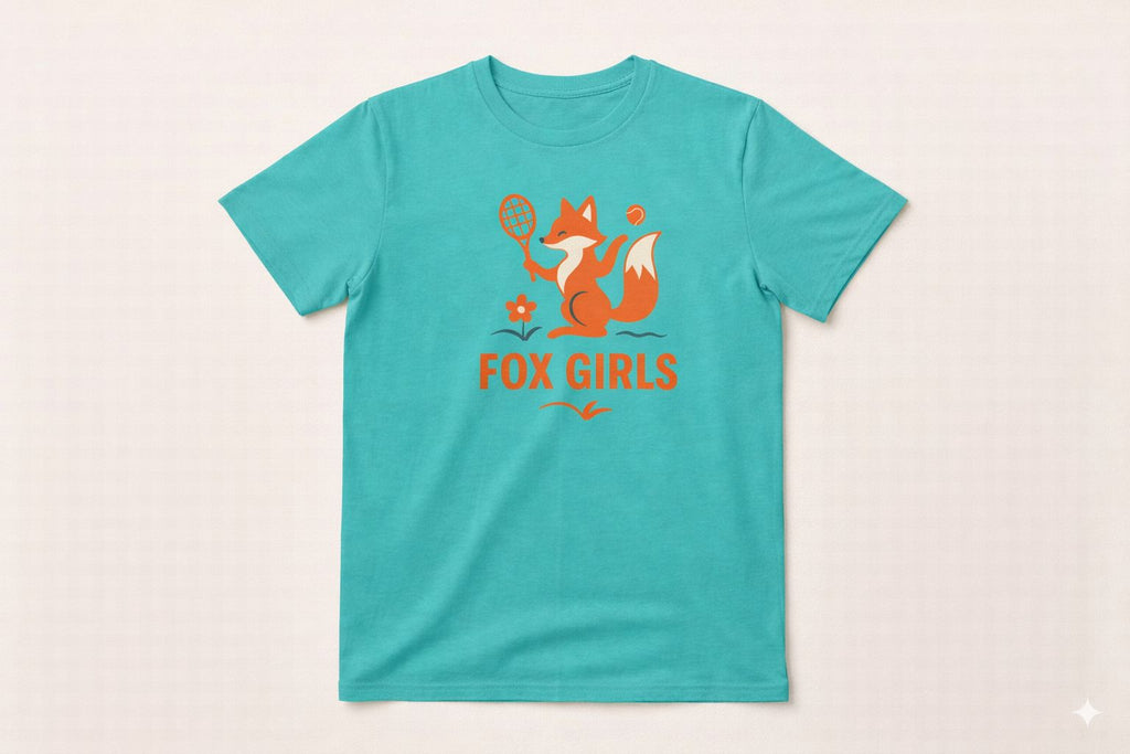 THE TEAL EDITION – T-shirt FOXGIRLS
