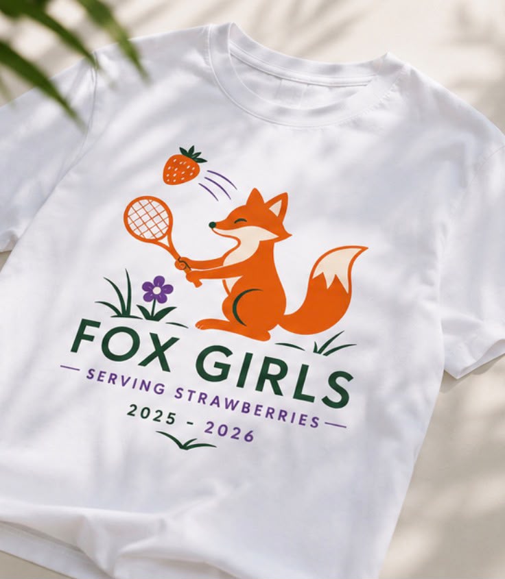 Logo Fox Girls Serving Strawberries 2025-2026