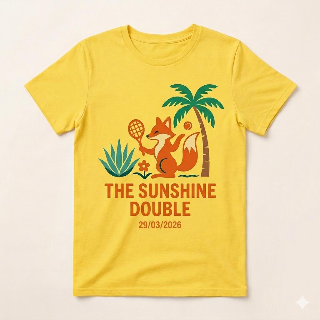 THE SUNSHINE DOUBLE EDITION – T-shirt FOXGIRLS limited edition